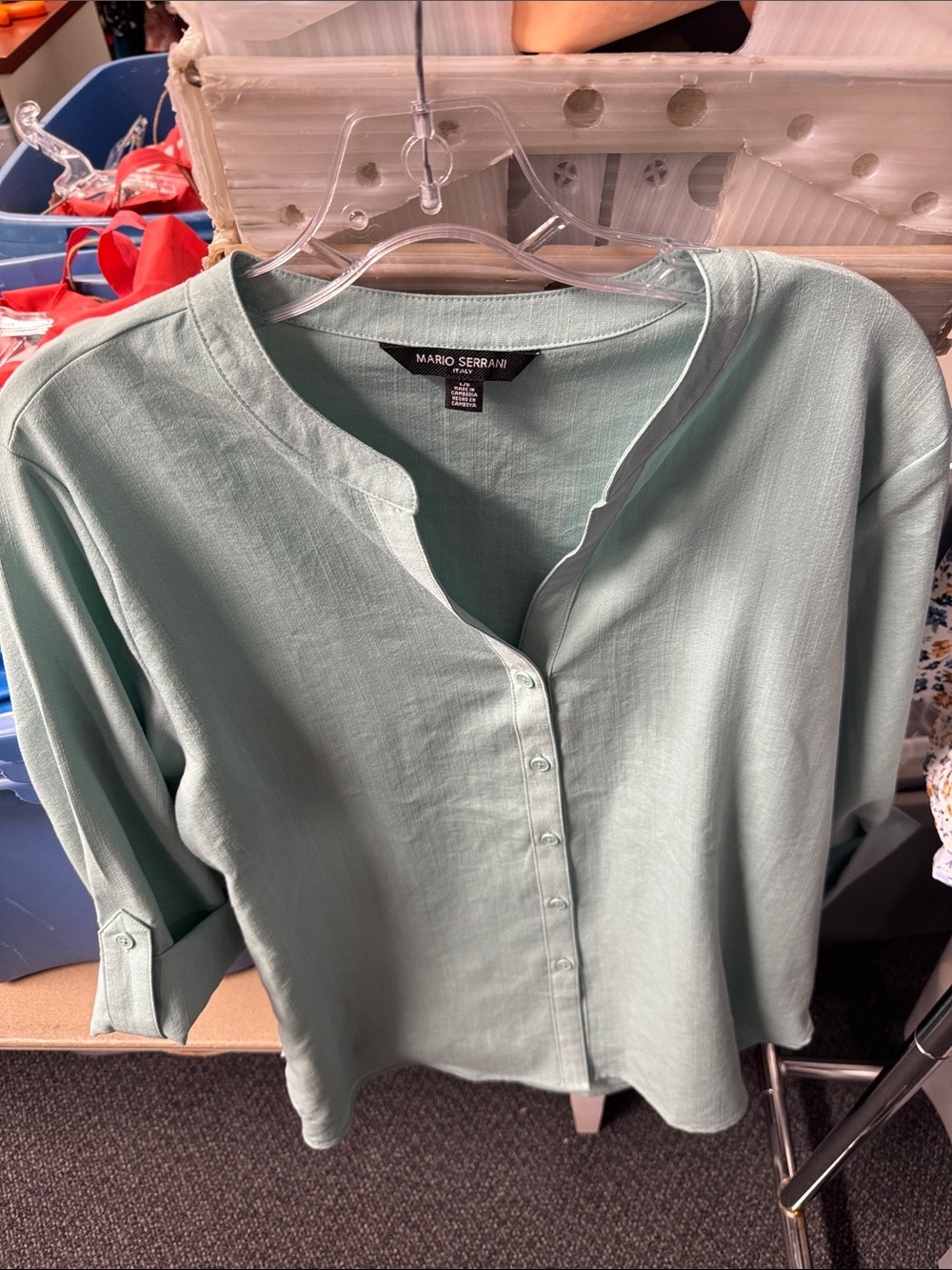 Mario Serrani button down L // 090250